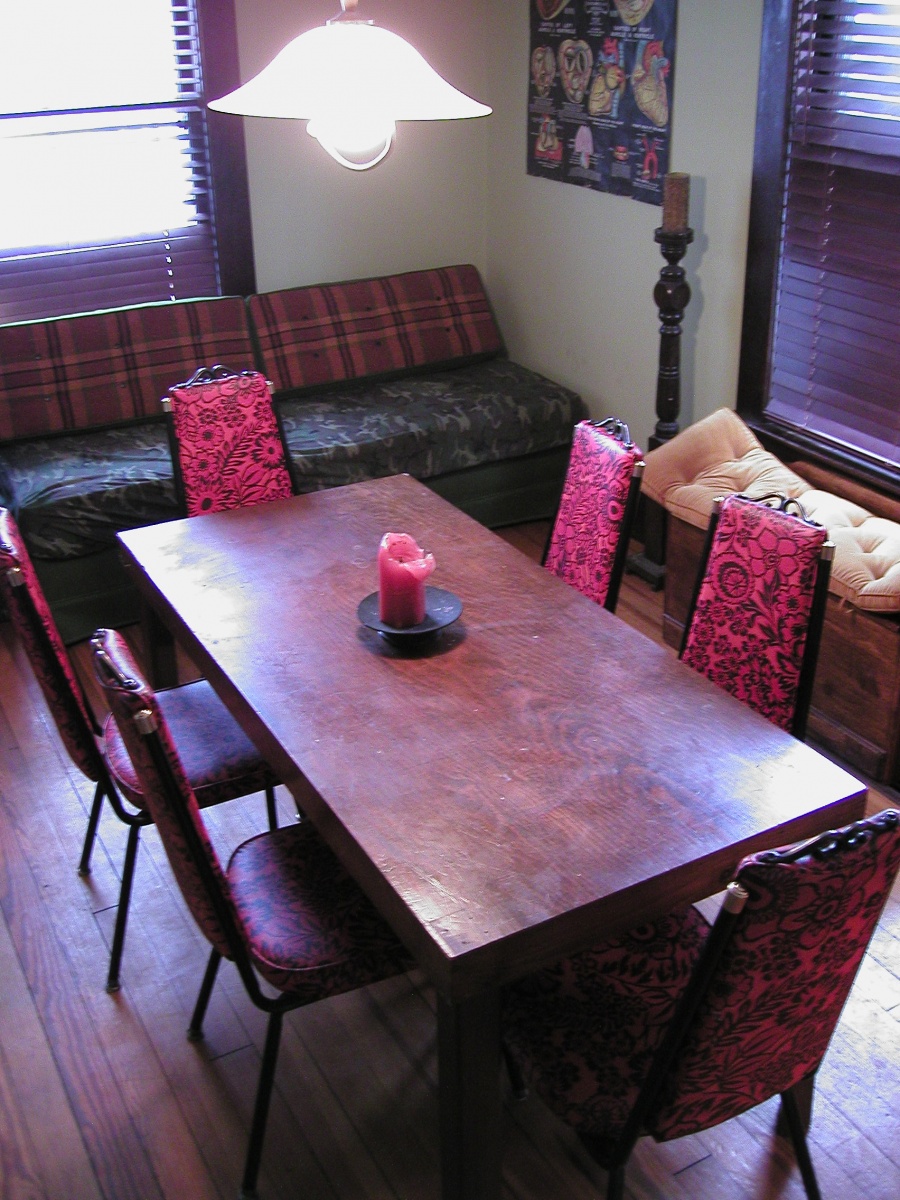 bluish-barn-dining-room-table